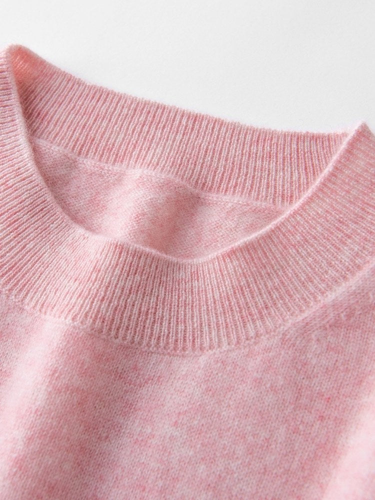 Zoraya - Short Sleeve Cashmere Sweater | The Cashmere Studio