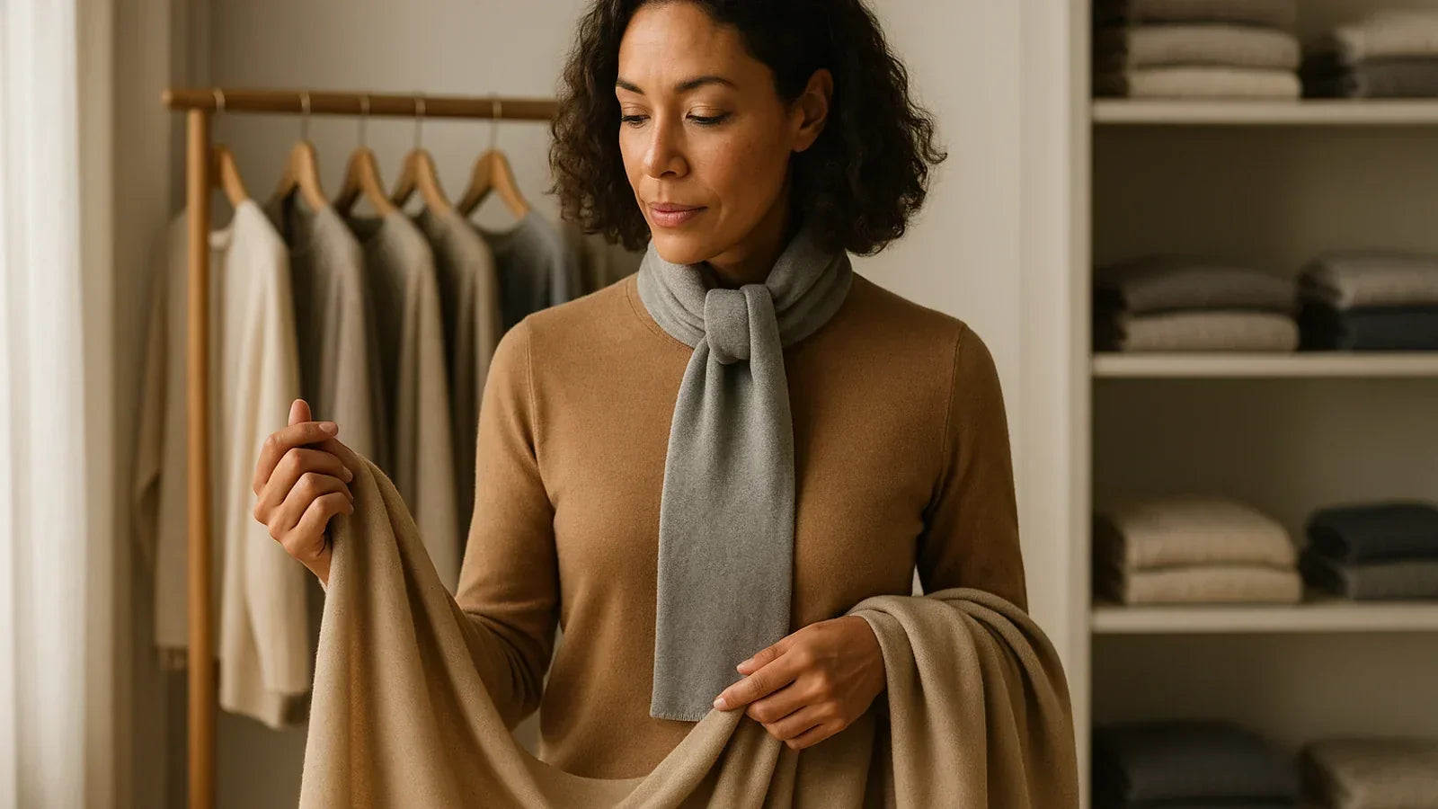 Cashmere Scarf vs Pashmina | The Cashmere Studio