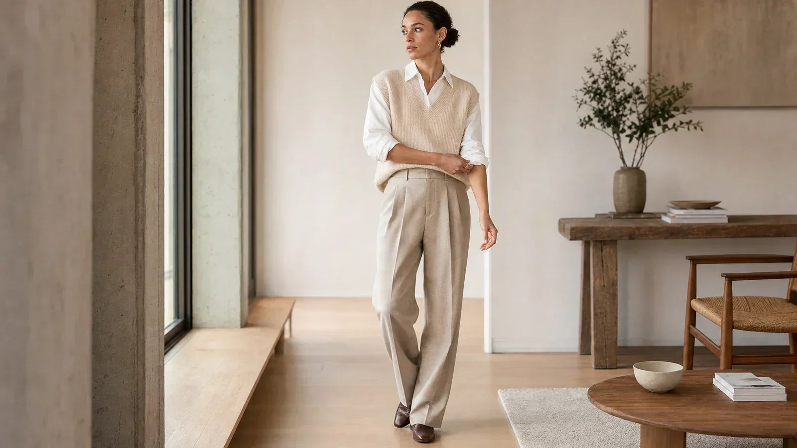 How to Style a Cashmere Vest | The Cashmere Studio