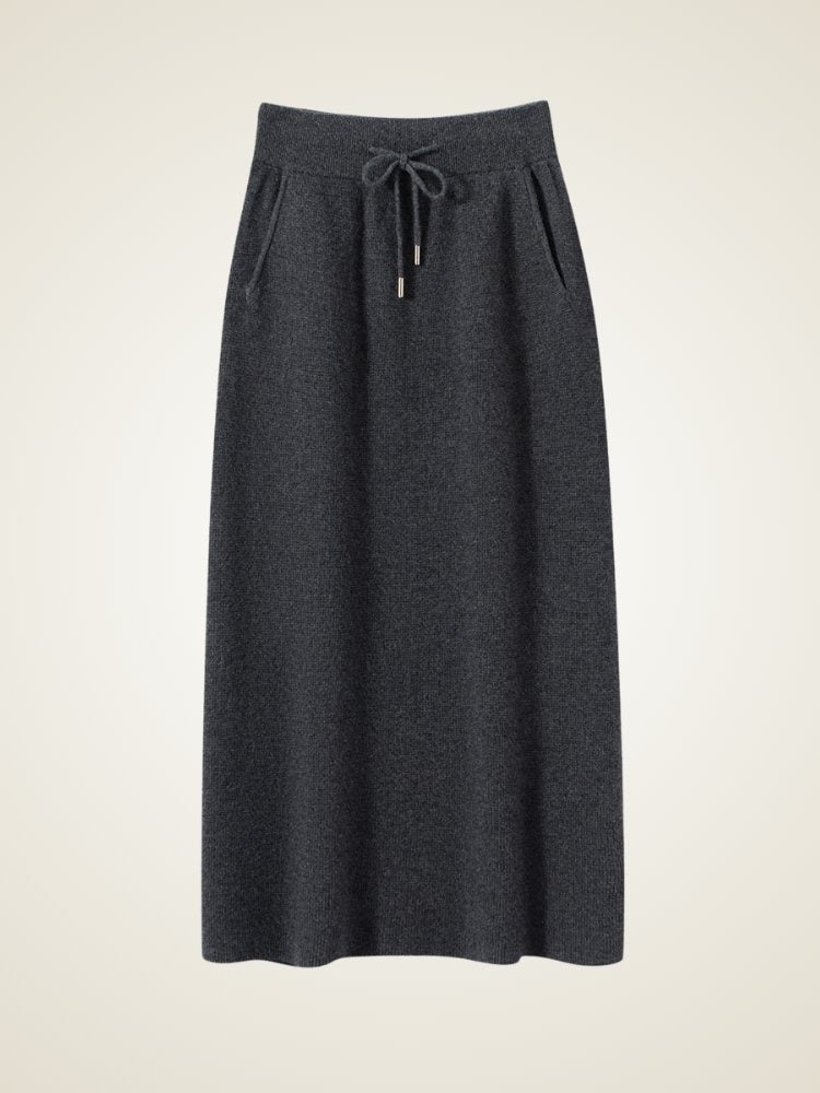 Elissina - 100% Cashmere Skirt | The Cashmere Studio