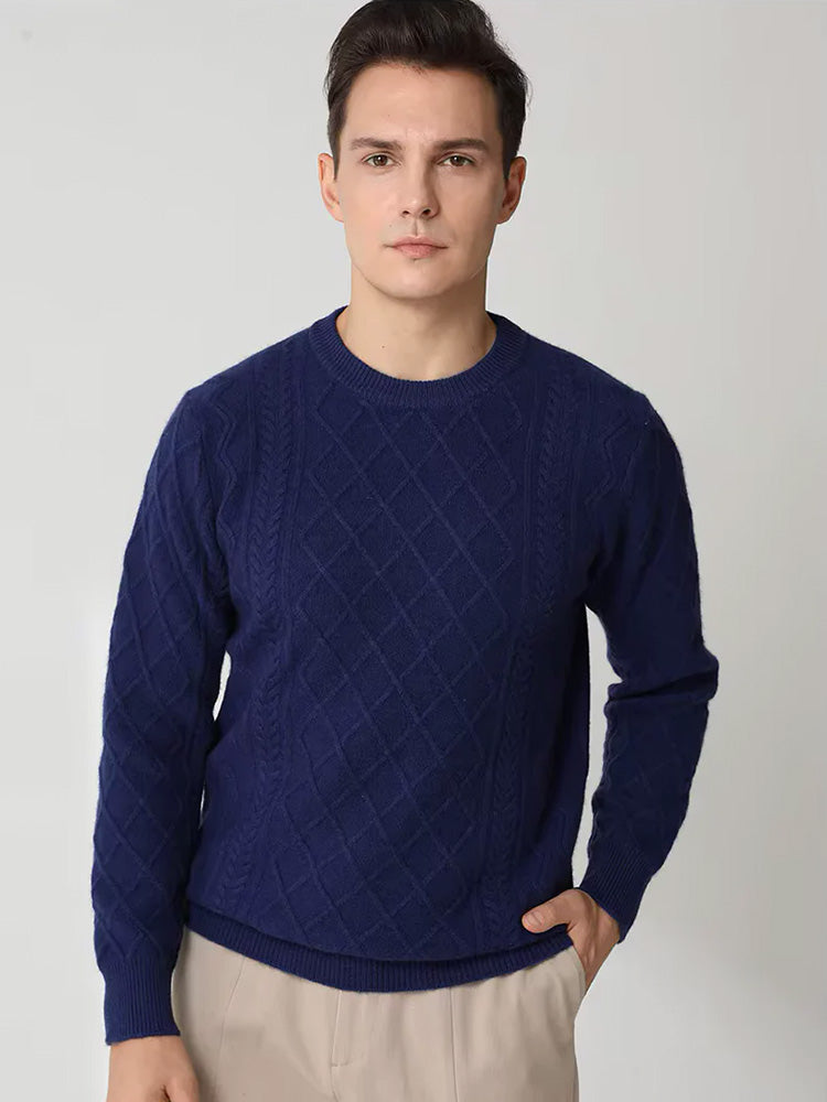 James - Crewneck Cashmere Sweater | The Cashmere Studio