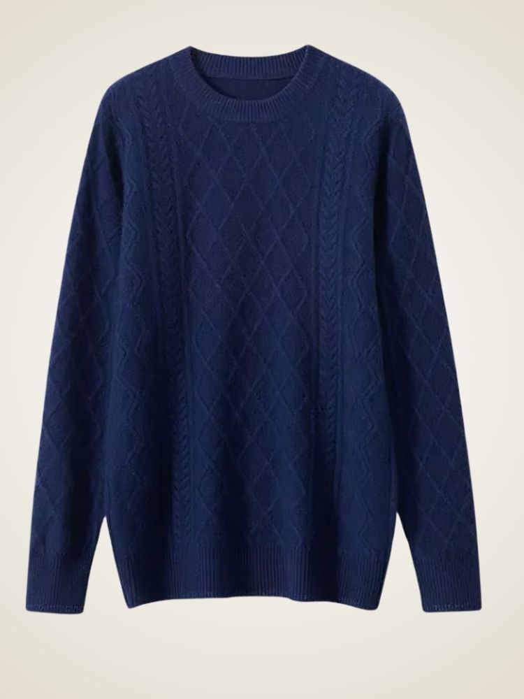 James - Crewneck Cashmere Sweater | The Cashmere Studio