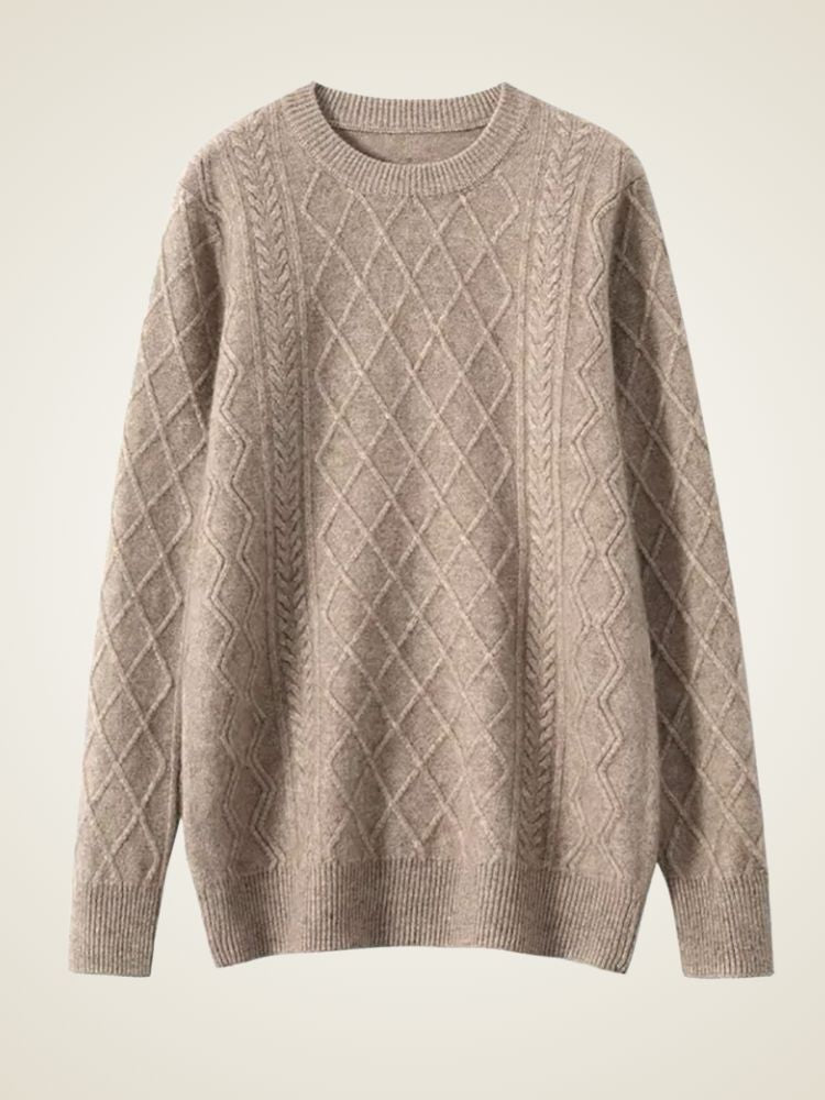 James - Crewneck Cashmere Sweater | The Cashmere Studio