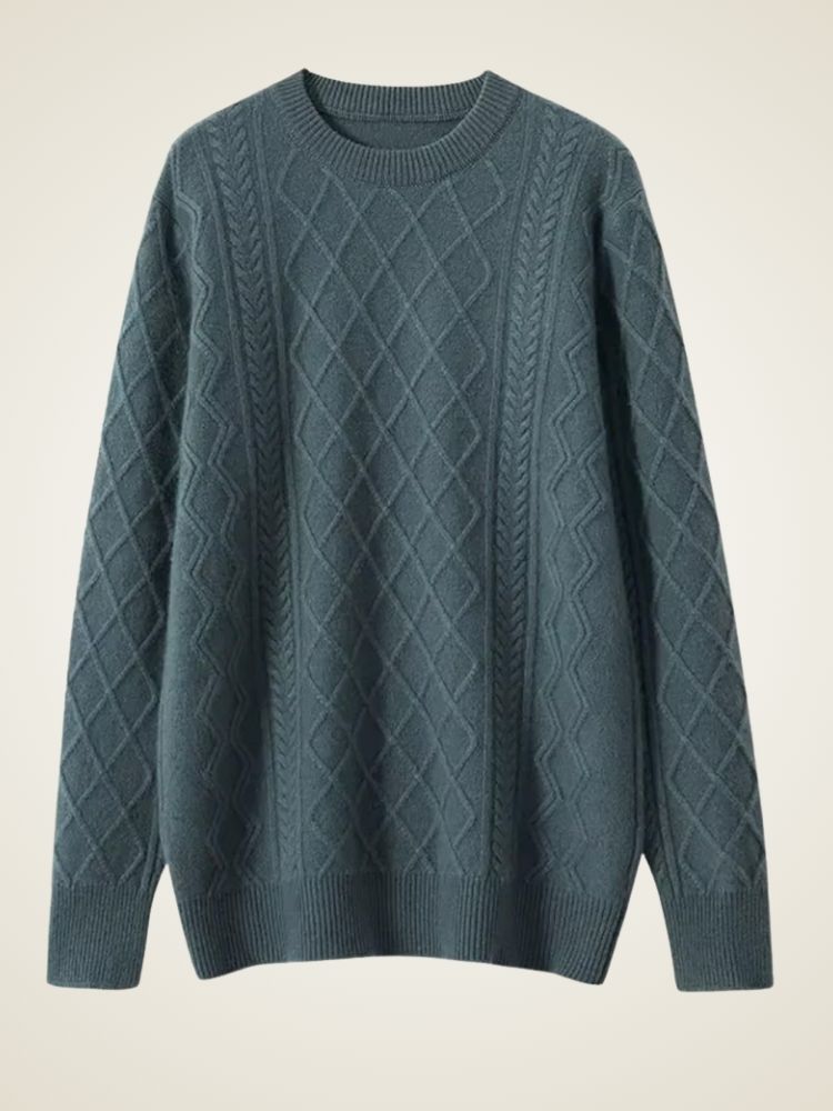 James - Crewneck Cashmere Sweater | The Cashmere Studio