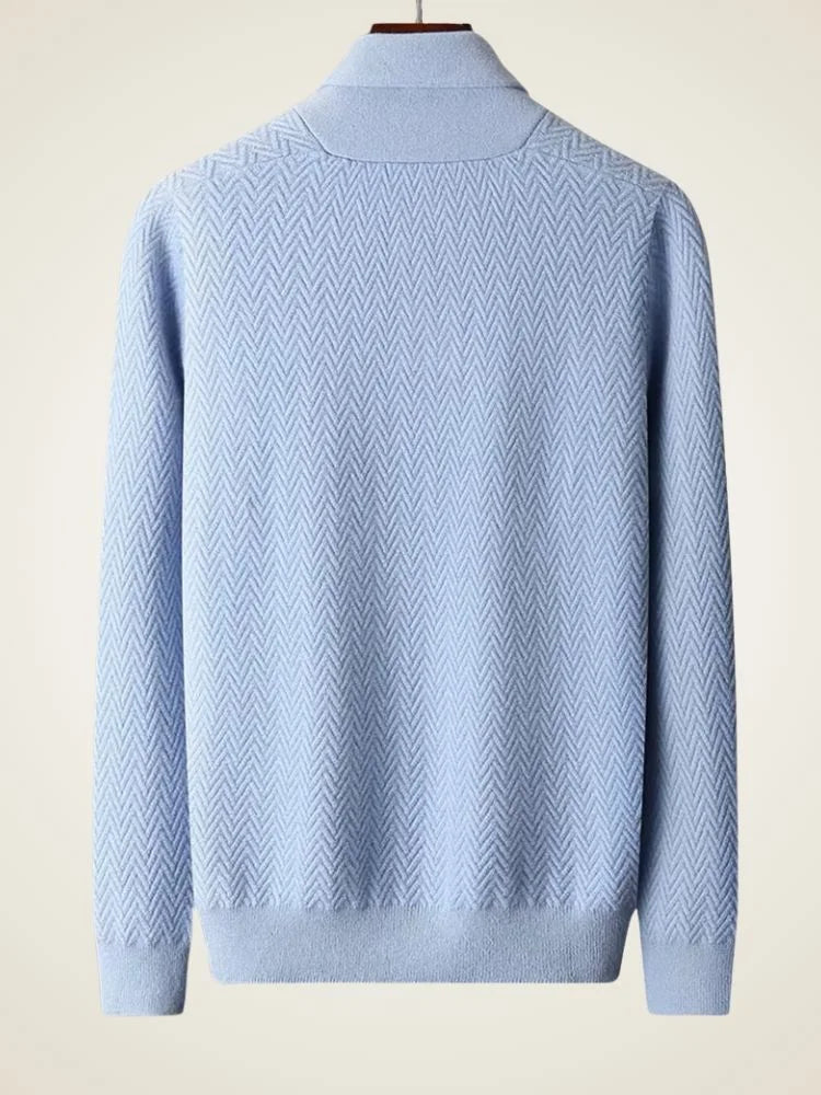 Mason - Shawl Collar Cashmere Sweater | The Cashmere Studio