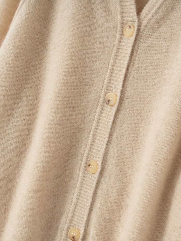 Alindra - V-neck Cashmere Cardigan | The Cashmere Studio