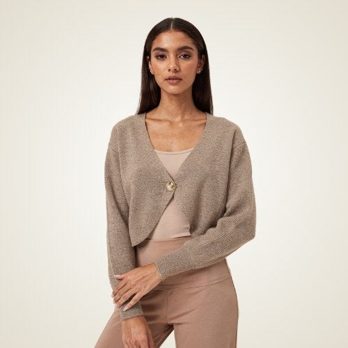 Ralynne - V-Neck Cashmere Cardigan | The Cashmere Studio
