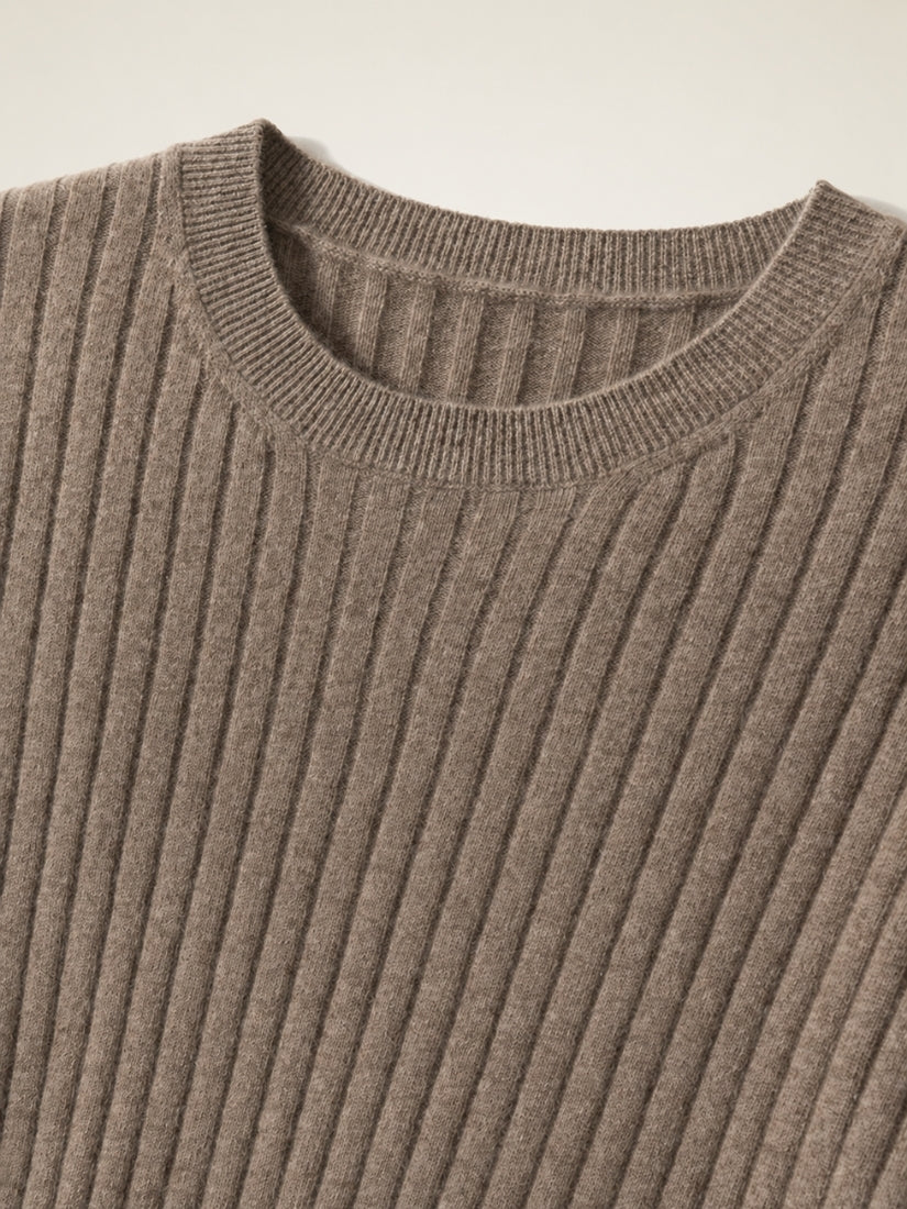 Naralisse - Rib Knit Neckline Detail | The Cashmere Studio