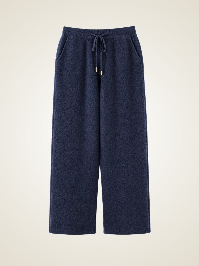Aurian — Wide-Leg Cashmere Pants