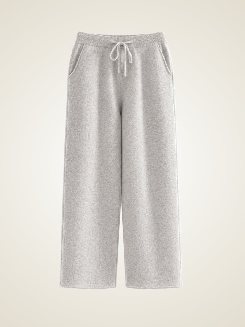 Aurian — Wide-Leg Cashmere Pants