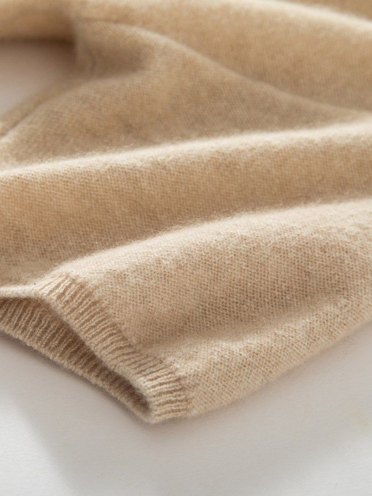 Anveria - Short-Sleeve Cashmere Sweater | The Cashmere Studio