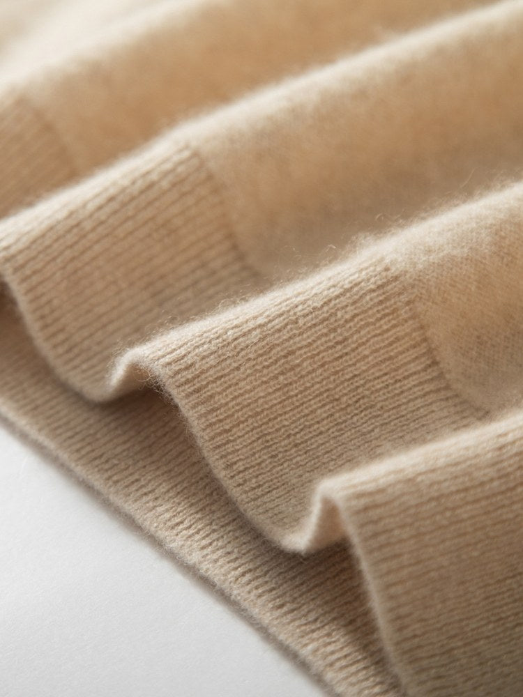 Anveria - Short-Sleeve Cashmere Sweater | The Cashmere Studio