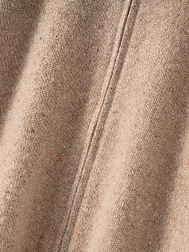 Loranna - Beige Cashmere Cardigan | The Cashmere Studio