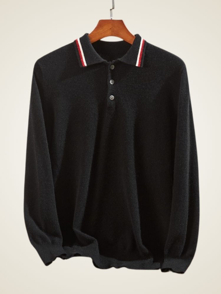 Chester - Cashmere Polo Sweater