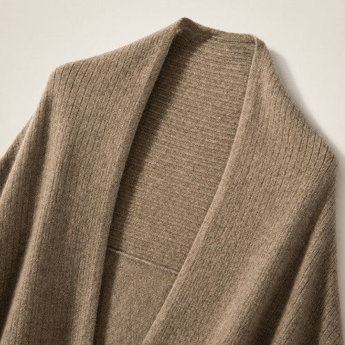 Caenora - Ribbed Cashmere Wrap | The Cashmere Studio