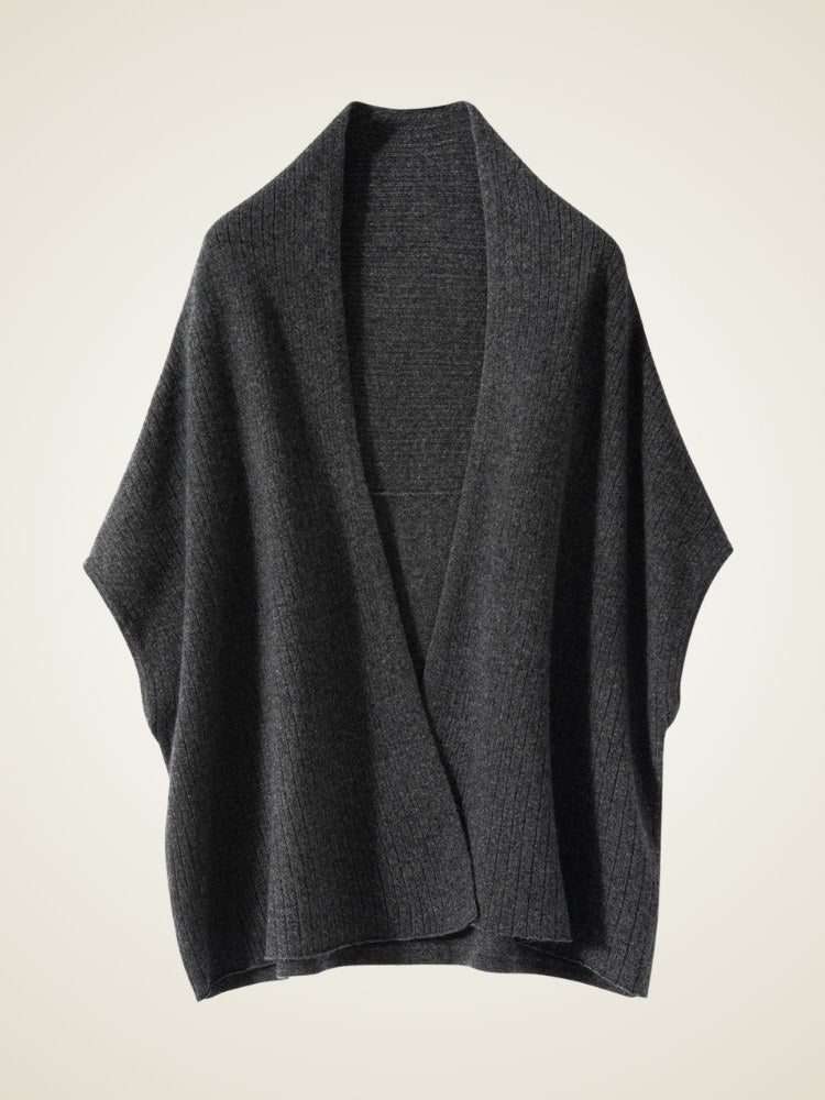 Caenora - Ribbed Cashmere Wrap | The Cashmere Studio