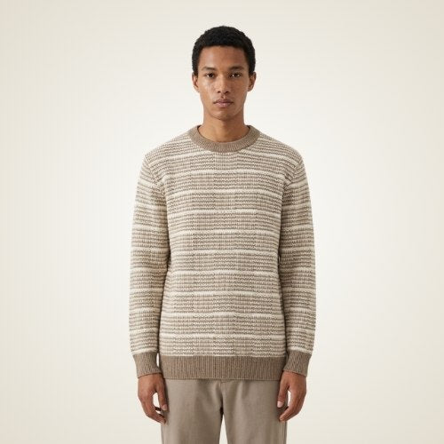 Garrison - Textured Cashmere Sweater | The Cashmere Studio