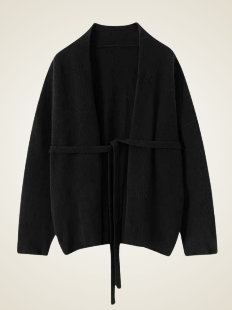 Black Ivy Cardigan Sweater | The Cashmere Studio