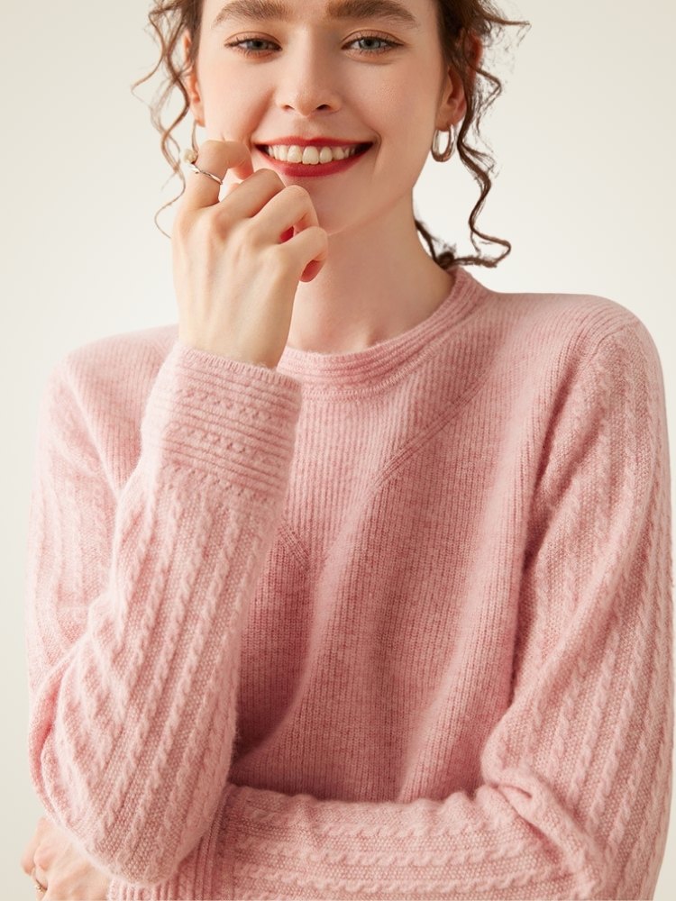 Serenel -  Crewneck Cashmere Sweater | The Cashmere Studio