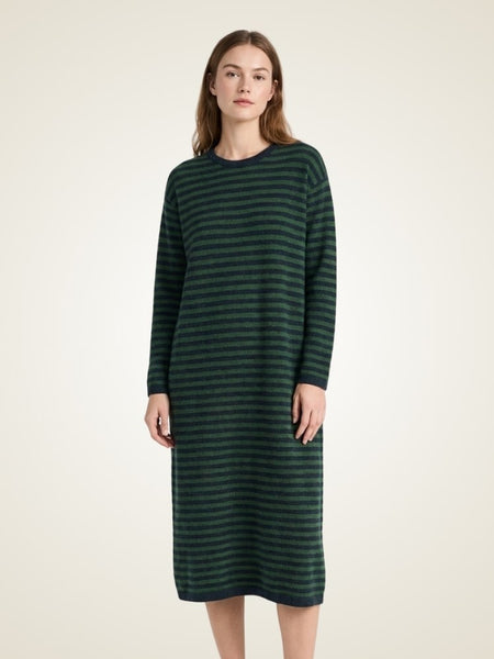 Lioraen - Striped Cashmere Dress
