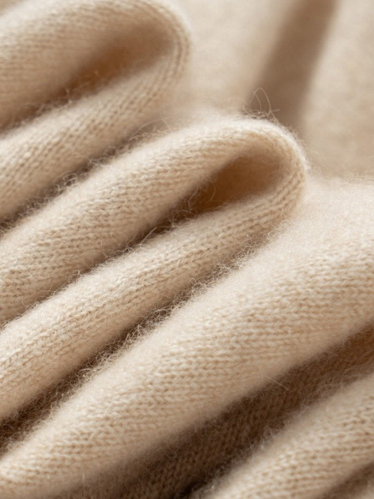 Oserine - Hooded Cashmere Dress | The Cashmere Studio