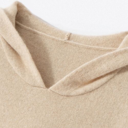 Oserine - Hooded Cashmere Dress | The Cashmere Studio