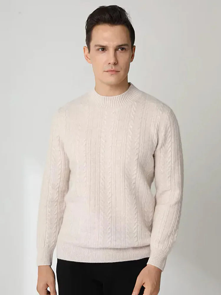 Isaac - Crewneck Cashmere Sweater | The Cashmere Studio