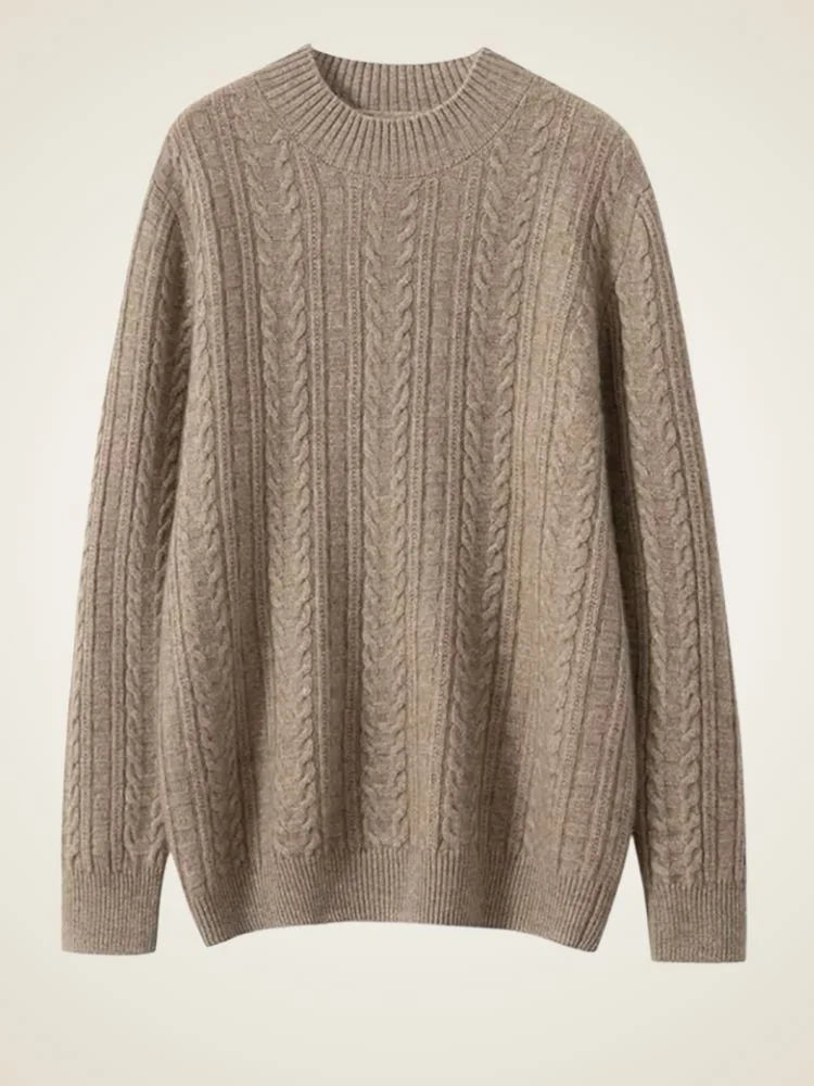 Isaac - Crewneck Cashmere Sweater | The Cashmere Studio