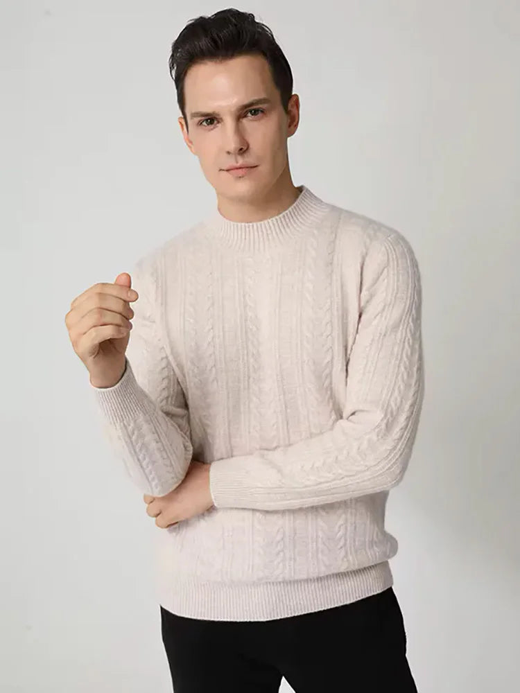 Isaac - Crewneck Cashmere Sweater | The Cashmere Studio