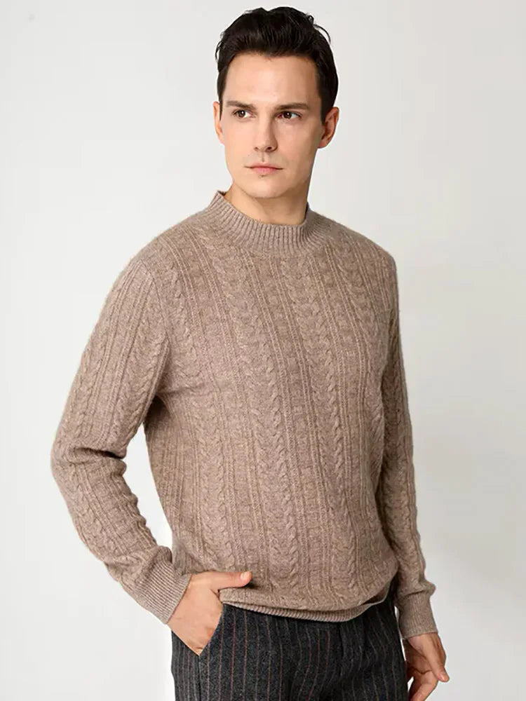 Isaac - Crewneck Cashmere Sweater | The Cashmere Studio