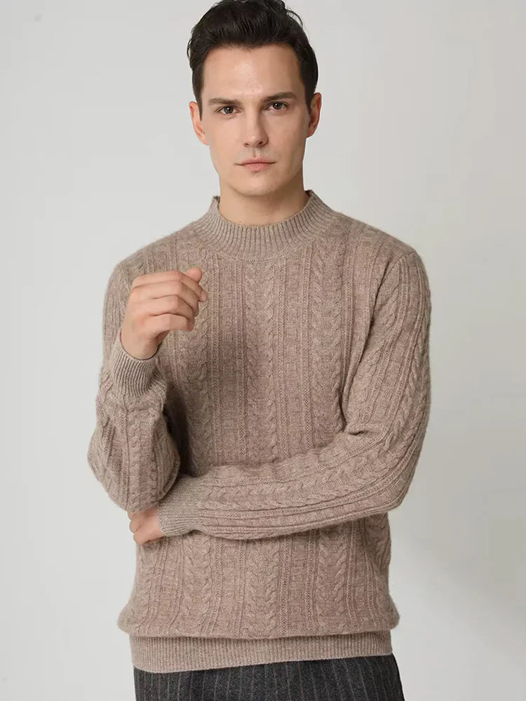 Isaac - Crewneck Cashmere Sweater | The Cashmere Studio