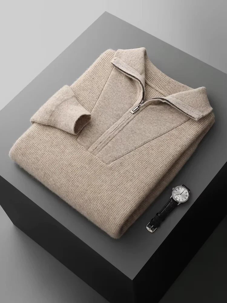 Dominic - Cashmere Men's Sweater | The Cashmere Studio