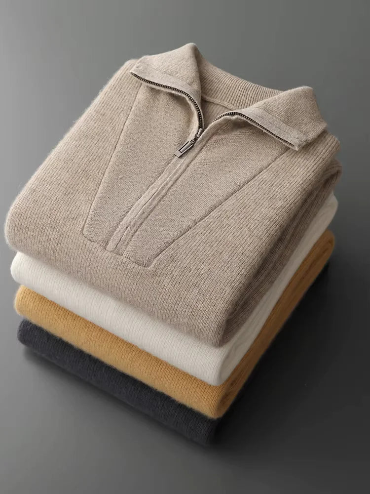 Dominic - Cashmere Men's Sweater | The Cashmere Studio