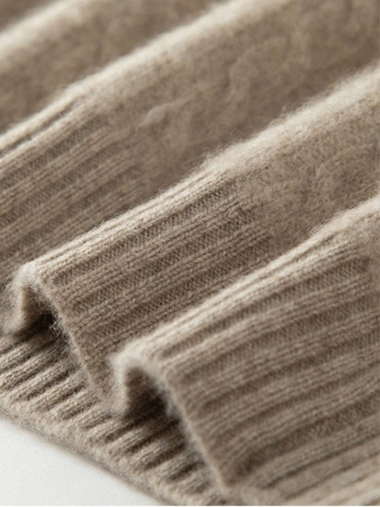 Enlora - Cashmere Polo Sweater | The Cashmere Studio