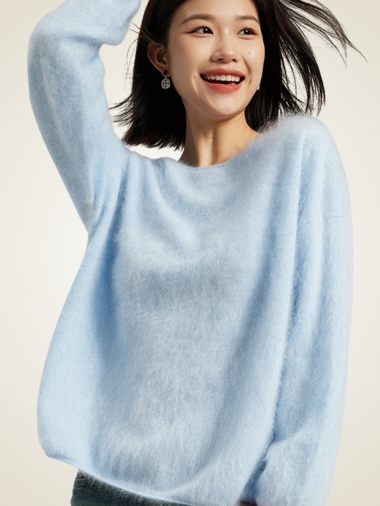 Veliane - Brushed Cashmere Sweater | The Cashmere Studio