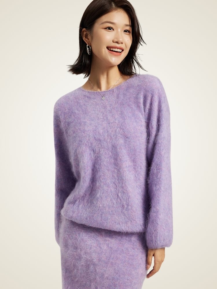 Veliane - Brushed Cashmere Sweater | The Cashmere Studio