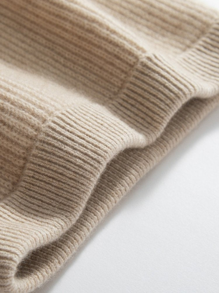 Ravelia - Ribbed Cashmere Skirt | The Cashmere Studio