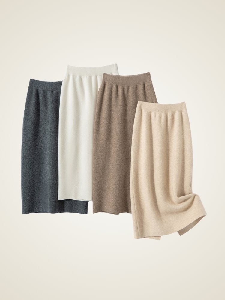 Oravina - Cashmere Skirt | The Cashmere Studio