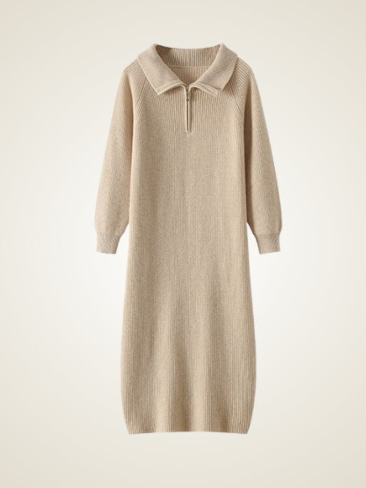 Delisandra - Cashmere Dress Sweater | The Cashmere Studio