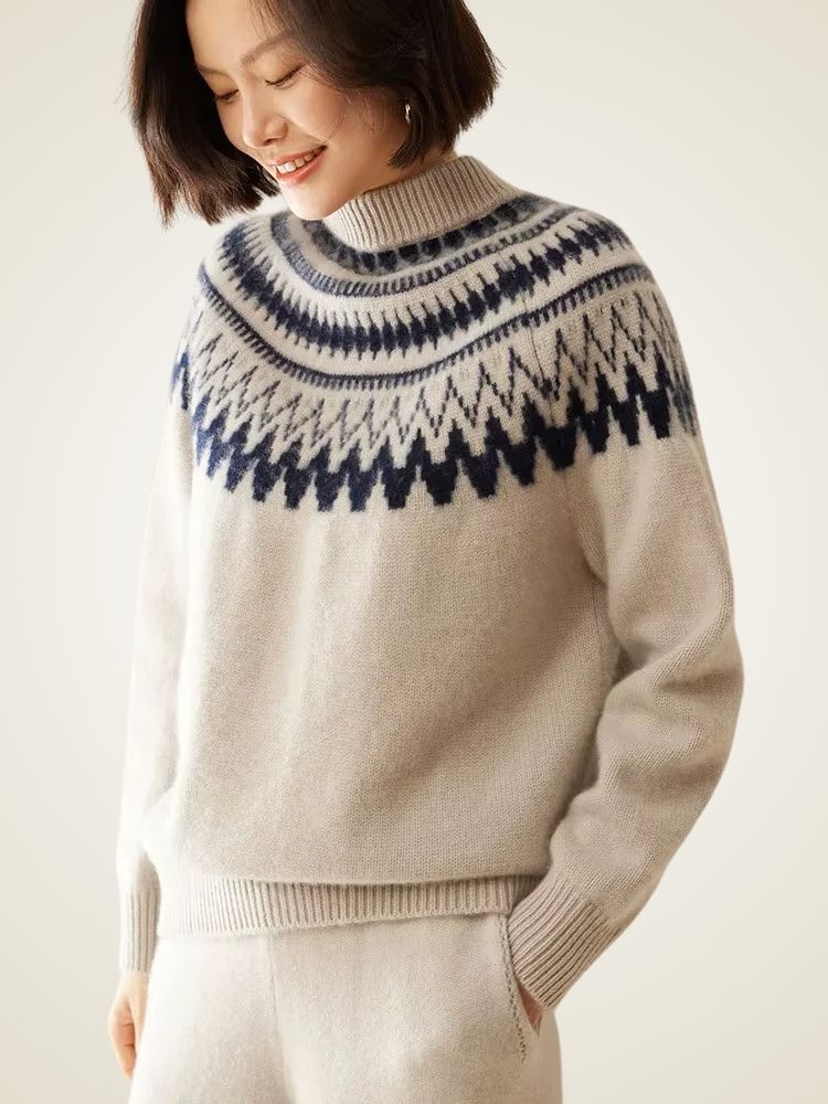 Jane Crewneck Cashmere Sweater | The Cashmere Studio