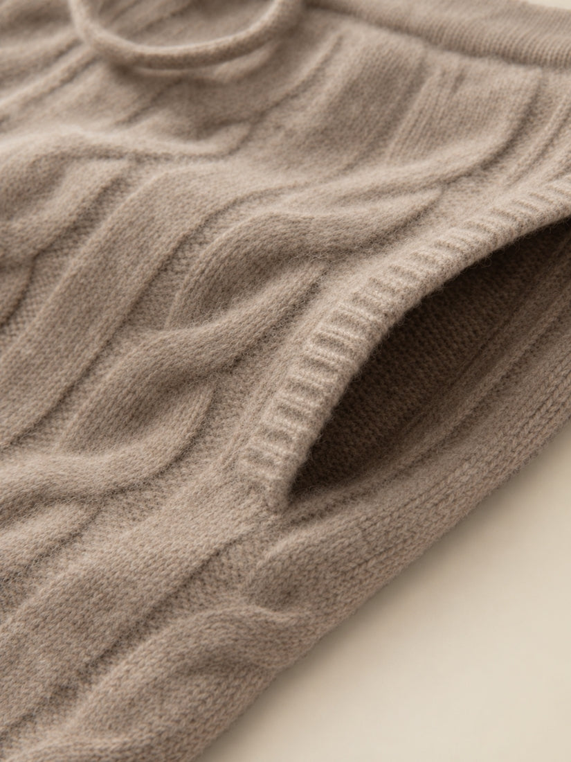 Corinna - Drawstring Waist Detail | The Cashmere Studio