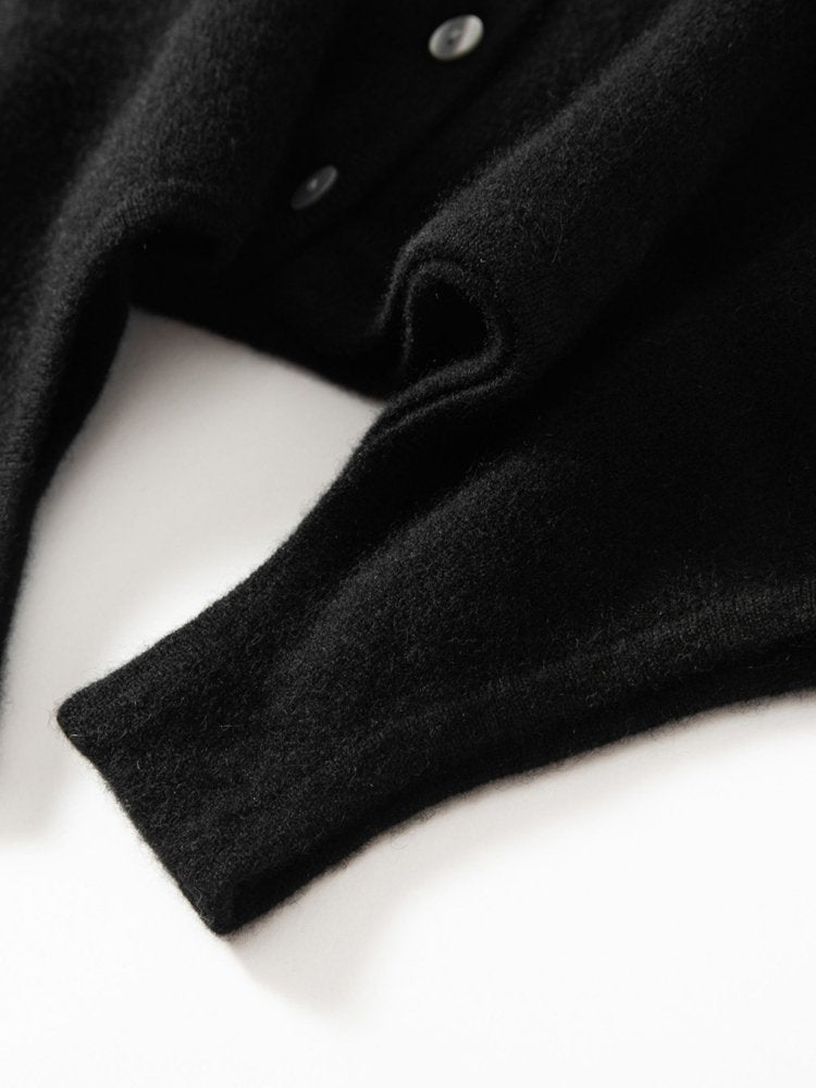 Taisia - Cropped Cashmere Cardigan | The Cashmere Studio