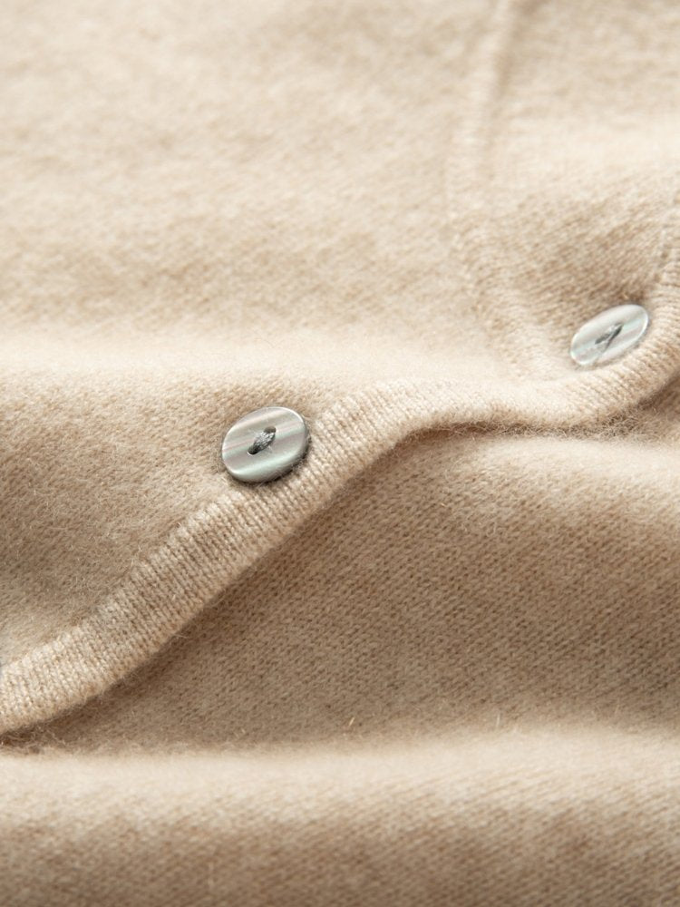 Taisia - Cropped Cashmere Cardigan | The Cashmere Studio