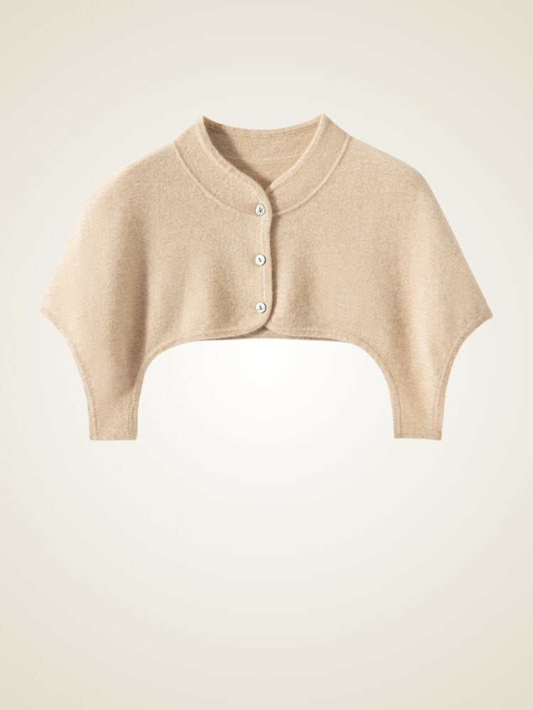 Taisia - Cropped Cashmere Cardigan | The Cashmere Studio