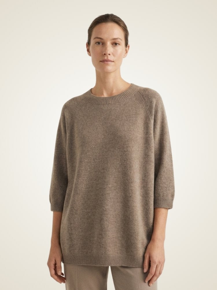 Cirelle - Crew Neck Cashmere Sweater | The Cashmere Studio