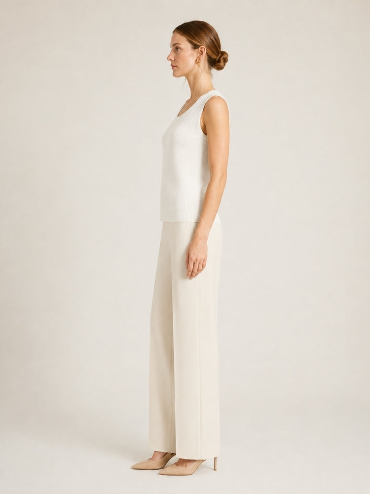Elowra - Sleeveless Cashmere Tank | The Cashmere Studio