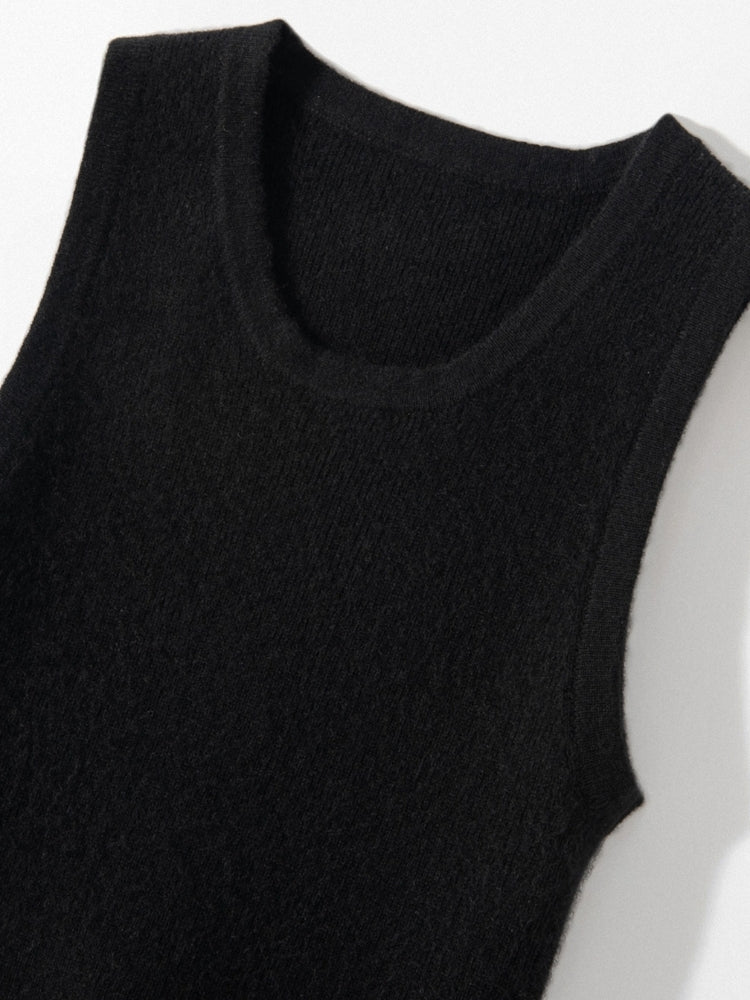 Elowra - Sleeveless Cashmere Tank | The Cashmere Studio