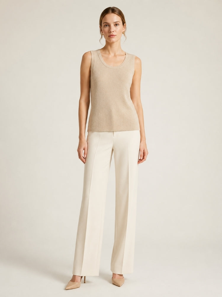 Elowra - Sleeveless Cashmere Tank | The Cashmere Studio