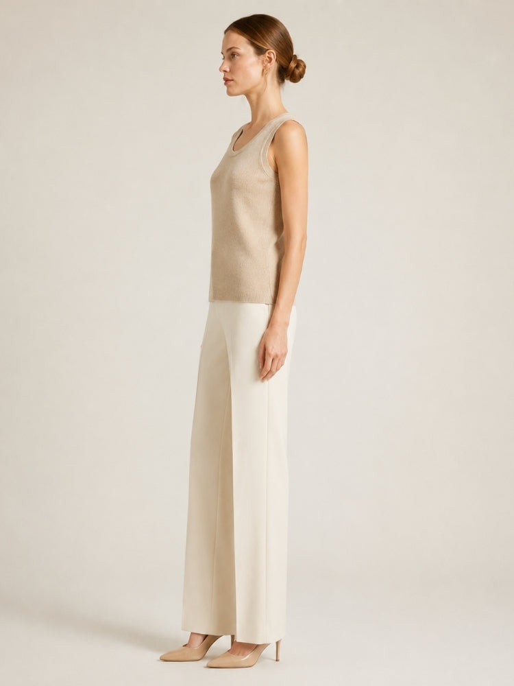 Elowra - Sleeveless Cashmere Tank | The Cashmere Studio