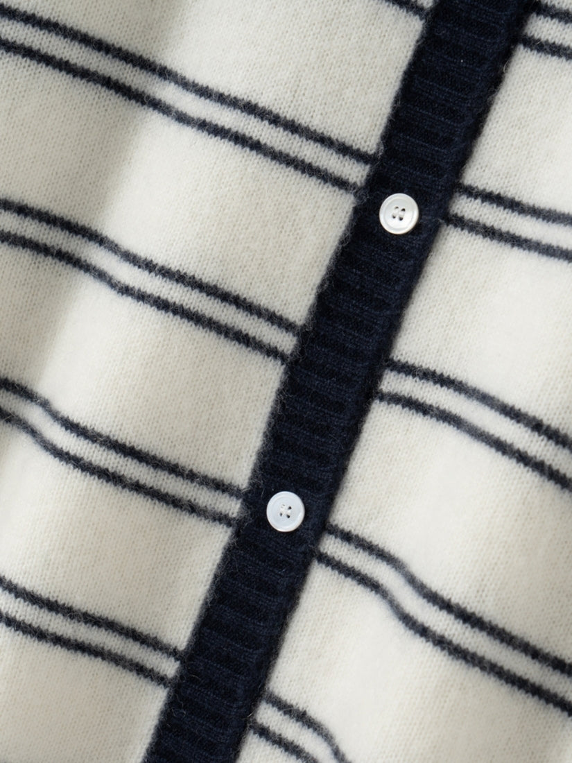 Elystra - Mother-of-Pearl Button Detail | The Cashmere Studio